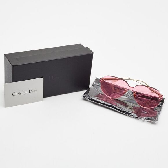 Dior Pink Tinted Dior Color Quake Aviator Sunglasses - Picture 4 of 4